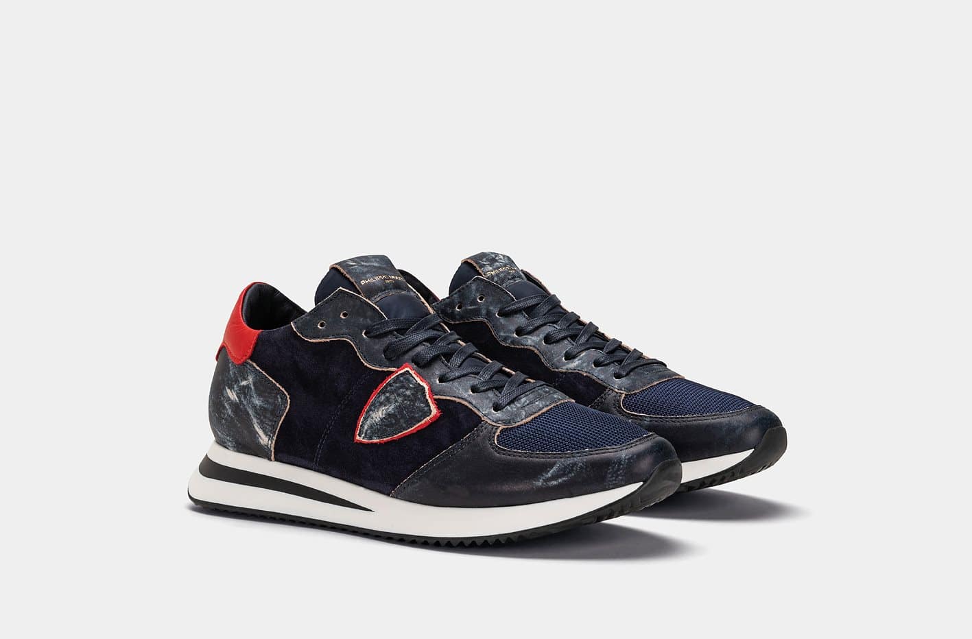 PHILIPPE MODEL Rode sneakers - Artishock Luxe en exclusieve mode