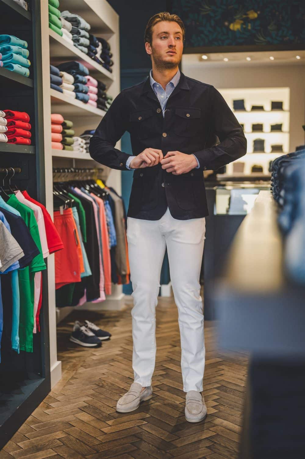 Emanuel Berg overshirt Ryan - Afbeelding 2