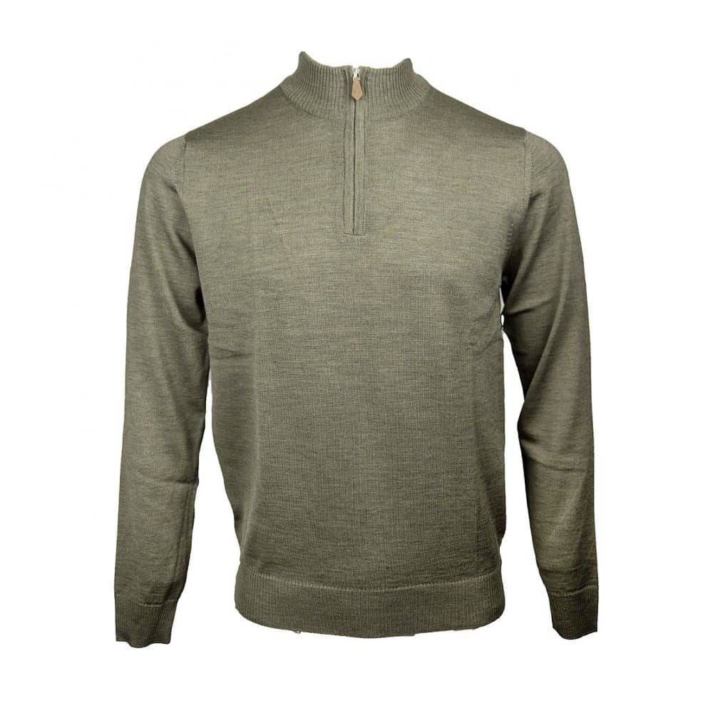 Stenstrom Merino Zip Mock