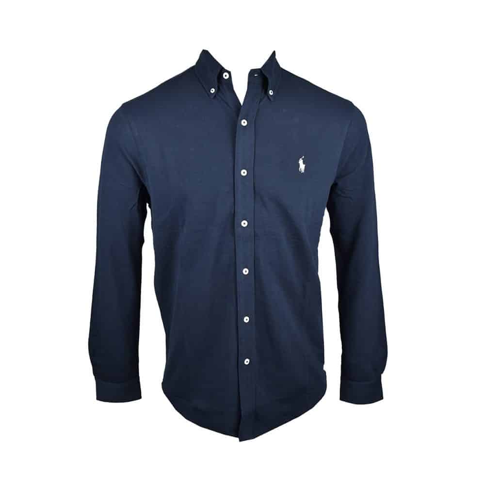 RL knitted long sleeve shirt