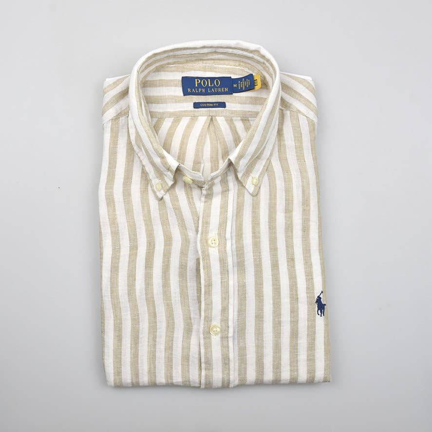 Ralph Lauren linnen stripe