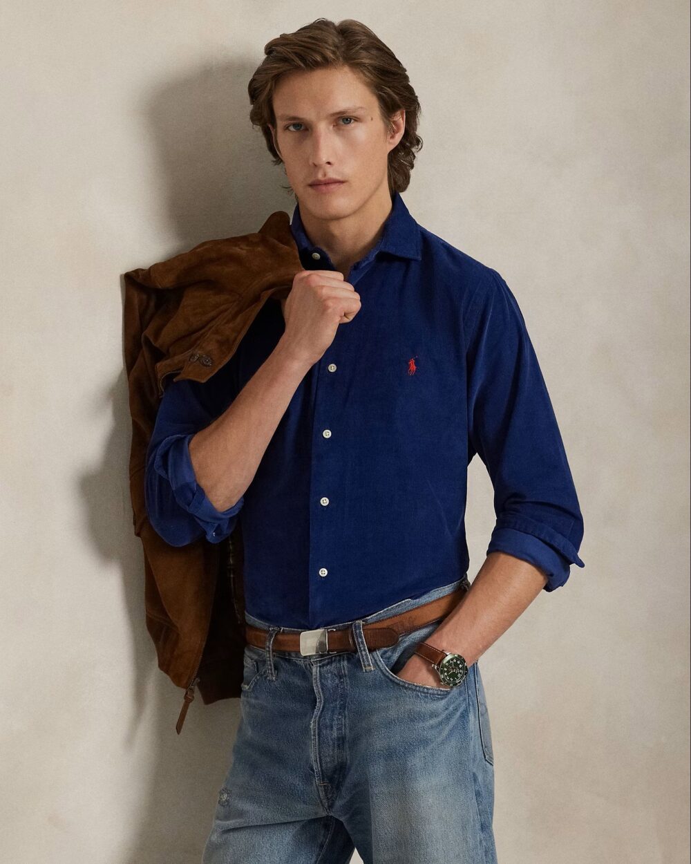 RL corduroy shirt - Afbeelding 2