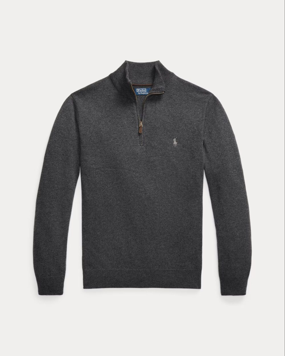 RL zip pull wol/Cashmere