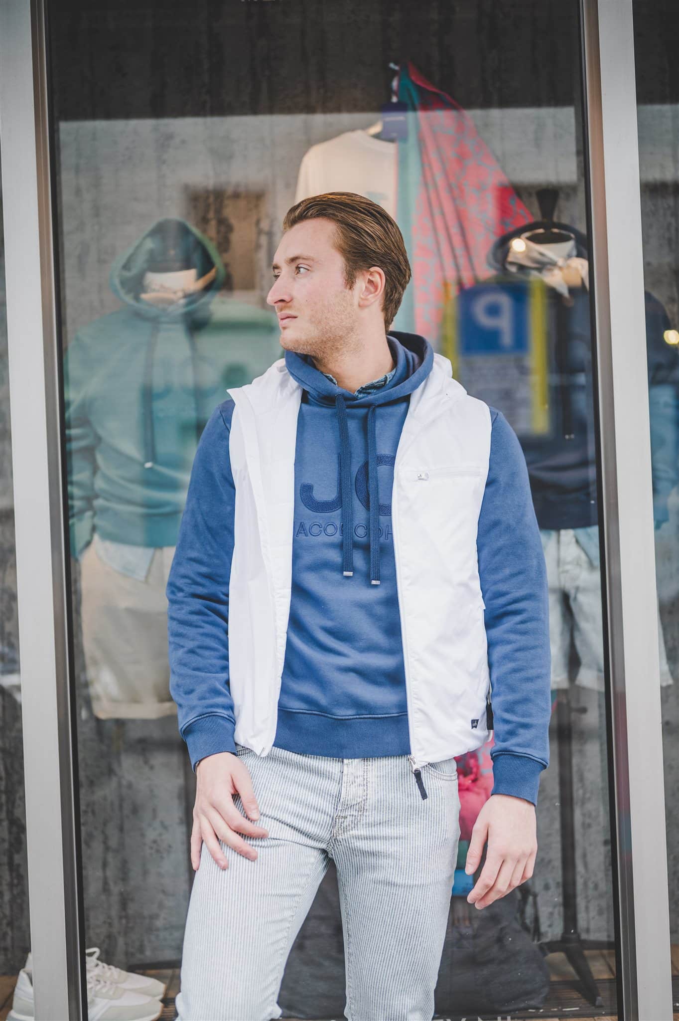 Jacob Cohen Logo Hoodie - Afbeelding 2